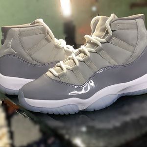 jordan 11 cool grey mens size 8.5